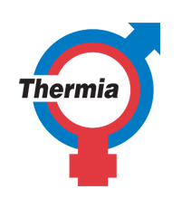 Thermia logo.